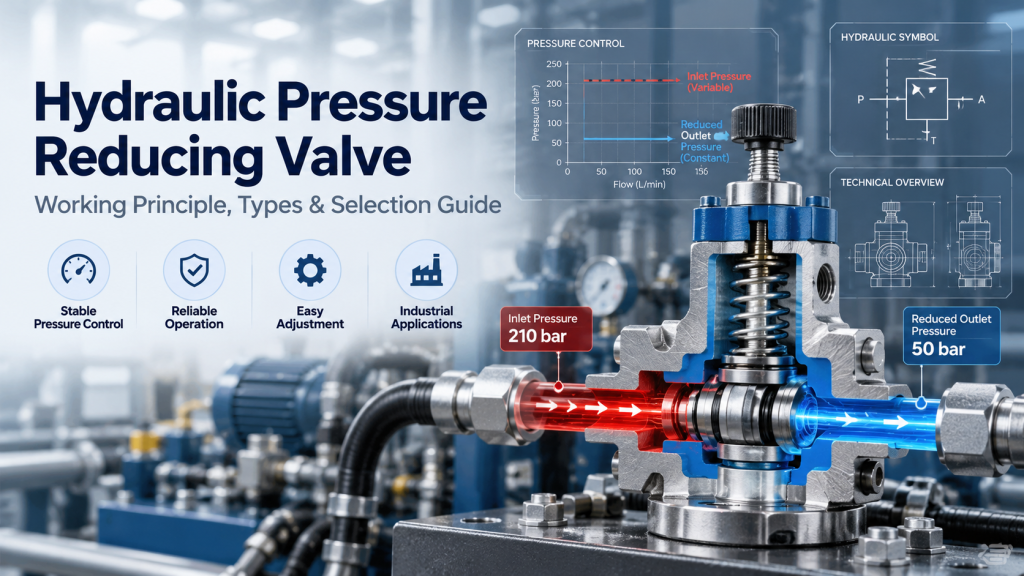 Hydraulic Pressure Reducing Valve: Working Principle, Types & Selection Guide